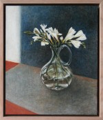 Vase with freesias 2023 by Angie de Latour
