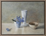 Hydrangea with vase and bowl 2023 by Angie de Latour