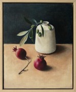 Olives and pomegranates 2022 by Angie de Latour