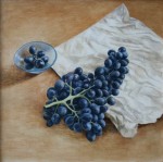 Still life with grapes #1 2022 by Angie de Latour