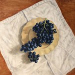 Summer 2022_Still life with grapes #5 2022 by Angie de Latour